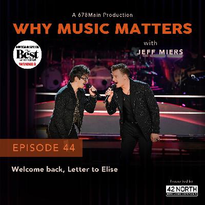 Welcome back, Letter to Elise