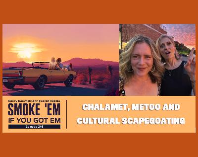 Chalamet, MeToo and Cultural Scapegoating (Audio Fixed!) Chalamet, MeToo and Cultural Scapegoating (Audio Fixed!)