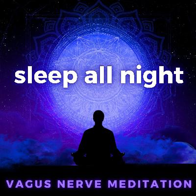 Vagus Nerve Deep Sleep Meditation | Delta Waves & Pink Noise | 8 Hours