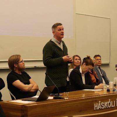Panelsamræður um siðferði í íþróttum