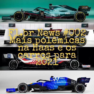 Mais polêmicas na Haas e os carros de 2021 - F1.br News - F1.br_podcast #003 Mais polêmicas na Haas e os carros de 2021 - F1.br News - F1.br_podcast #003