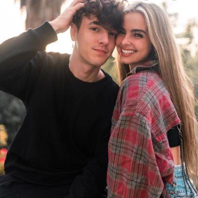 Addison Rae and Bryce Hall