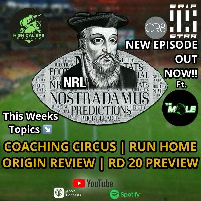 Weekly Podcast Episode ft. 'The Mole' : Round 20 Preview Weekly Podcast Episode ft. 'The Mole' : Round 20 Preview