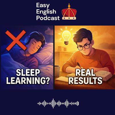 Does Sleep-Learning Actually Work? The Honest Truth for English Learners | Easy English Podcast