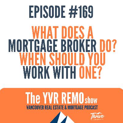 EP. 169 - What Does A Mortgage Broker Do? When Should You Work With One?