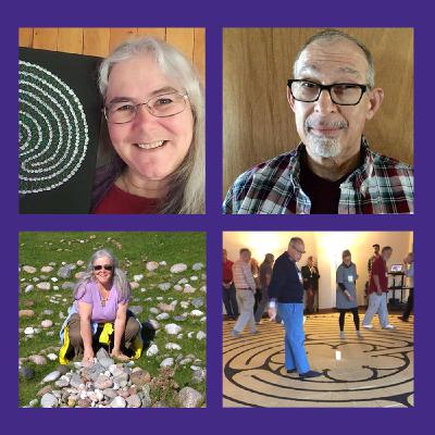 Using Finger Labyrinths for Reflective Art & Writing to Help Strengthen Virtual Communities