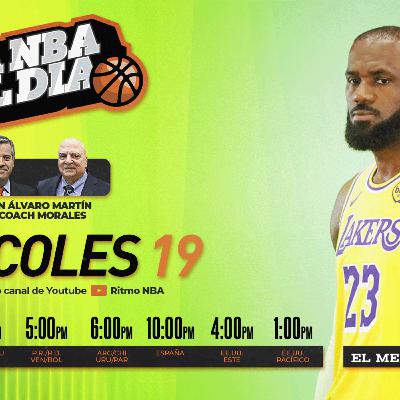 Vuelve LeBron, la esperanza de Nuggets… ¡y mucho más! 🏀 LA NBA AL DÍA #4 | Álvaro Martín & Coach Morales Vuelve LeBron, la esperanza de Nuggets… ¡y mucho más! 🏀 LA NBA AL DÍA #4 | Álvaro Martín & Coach Morales