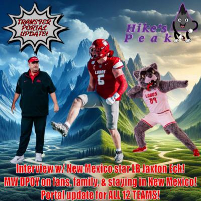 Interview w/ New Mexico star LB Jaxton Eck! MW DPOY on Lobo fans, family, & staying in New Mexico! Portal Update for ALL 12 TEAMS! Interview w/ New Mexico star LB Jaxton Eck! MW DPOY on Lobo fans, family, & staying in New Mexico! Portal Update for ALL 12 TEAMS!