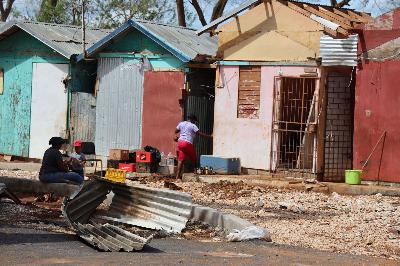 Bringing aid to remote communities in hurricane-affected Jamaica remains the priority