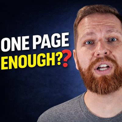 356: When a One Page Website Makes Sense | Successful Delegation Miniseries 356: When a One Page Website Makes Sense | Successful Delegation Miniseries