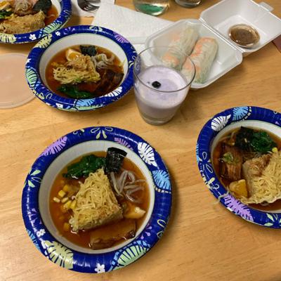 Episode 8: Ramen vs Pho “R U having Pho’n?!”🍜 Noodles, Pho Saigon, and Kaisen with Veronica&Mikhail