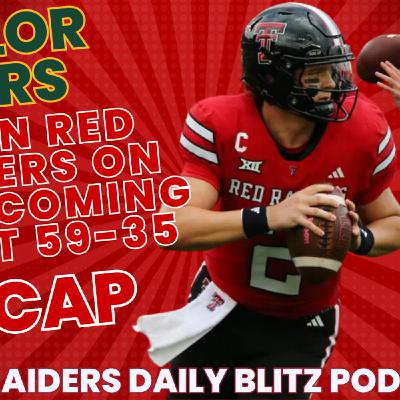 Baylor Stuns Texas Tech on Homecoming Night 59-35