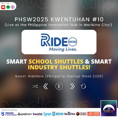 PHSW2025 Kwentuhan #10: RideNow - Smart School Shuttles & Smart Industry Shuttles! PHSW2025 Kwentuhan #10: RideNow - Smart School Shuttles & Smart Industry Shuttles!