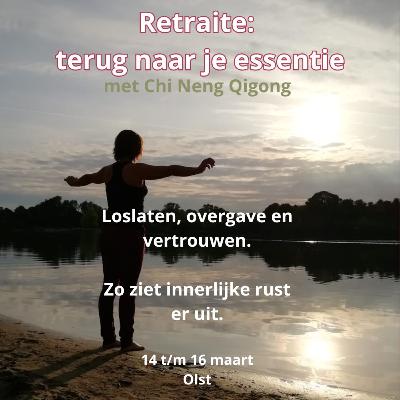 #27 Twijfels die opduiken. Ga je door? Of haak je af? - over de persoonlijke reis die ik maakte tijdens het organiseren van het Chi Neng Qigong retraite weekend in maart.