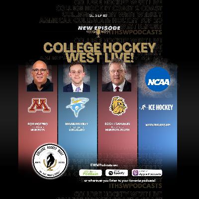 College Hockey West LIVE!  Se 5  Ep 40 Nov 16, 2025