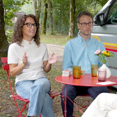 Eva Hammerer und Daniel Zadra, Die Grünen (ORF Vorarlberg Sommergespräche On Tour)