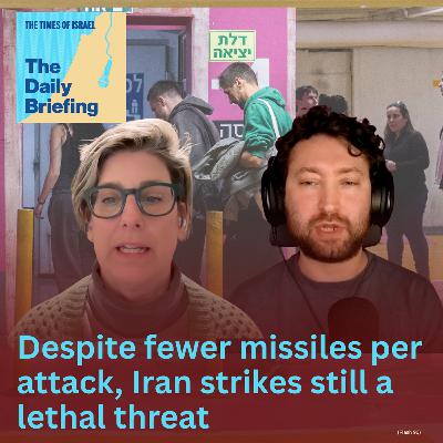 Despite fewer missiles per attack, Iran strikes still a lethal threat