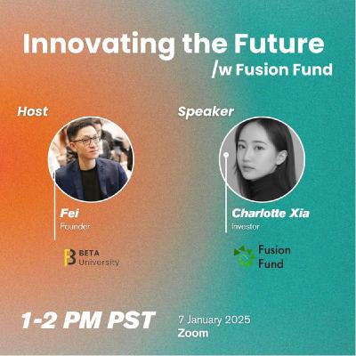 Beta x Fusion Fund: Driving Innovation in AI and Industrial Transformation