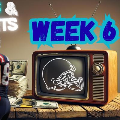 SHARP BETS & FANTASY SETS: NFL WEEK 6 (2025 SEASON)