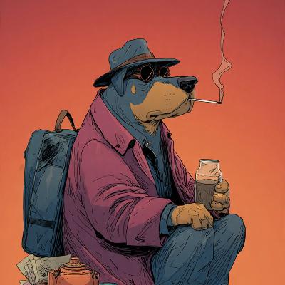 THE BOSS IS A DOG