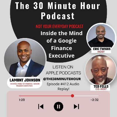 #412 -- Inside The Mind of A Google Finance Executive #412 -- Inside The Mind of A Google Finance Executive