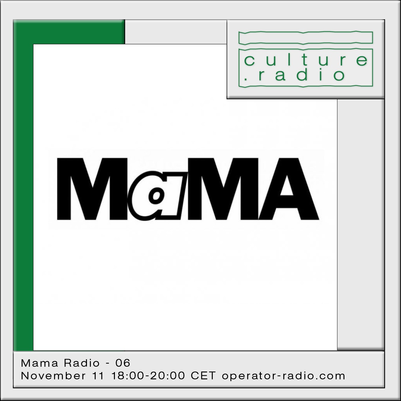CRE170 - MAMA Radio [6] - 11th November 2021