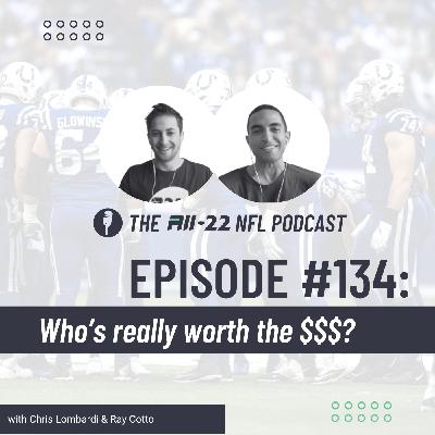 The All-22 NFL Podcast #134: Who’s Really Worth the $$$? The All-22 NFL Podcast #134: Who’s Really Worth the $$$?