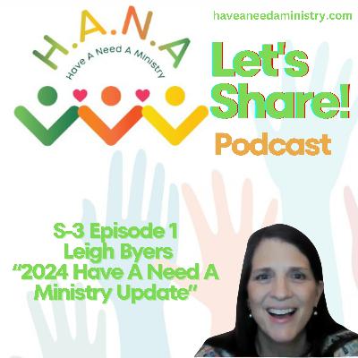 2024 Have A Need A Ministry Update 2024 Have A Need A Ministry Update