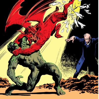 Swamp Thing #15 (The Soul-Spell of Father Bliss)