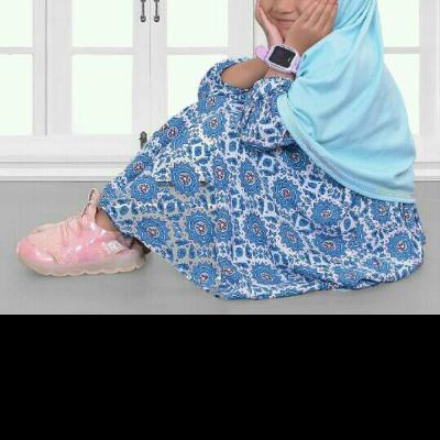 Hasya menghapal surat dan hadist.