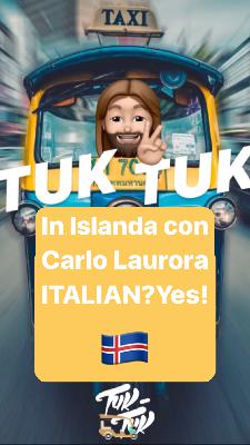 In Islanda con Carlo Laurora- Italian?Yes!