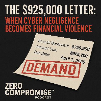 The $925,000 Letter: When Cyber Negligence Becomes Financial Violence The $925,000 Letter: When Cyber Negligence Becomes Financial Violence