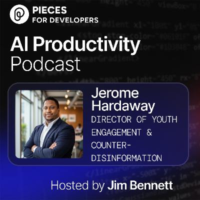 Using AI to counter disinformation, with Jerome Hardaway, Director of Youth Engagement & Counter-Disinformation at Civic Influencers Using AI to counter disinformation, with Jerome Hardaway, Director of Youth Engagement & Counter-Disinformation at Civic Influencers