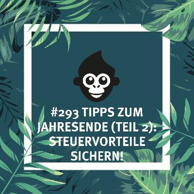 #293 Tipps zum Jahresende (Teil 2): Steuervorteile sichern!