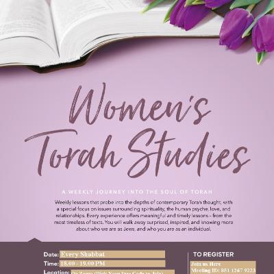 Women's Torah Studies Lesson 2 - Sermon on The Mount