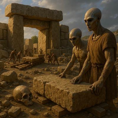 Maltas stenmonument och de avlånga skallarna