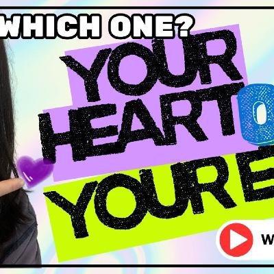 Easy tip to find out: Are you following your heart 🥰 or your ego😈? #followyourheart #lifedecisions
