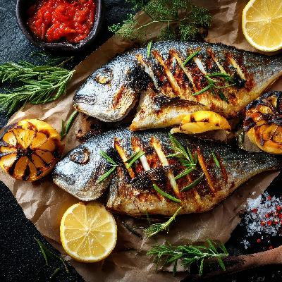 Dorada y lubina, dos estrellas del mar Dorada y lubina, dos estrellas del mar
