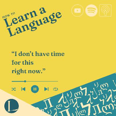 “I don’t have time for this right now.”