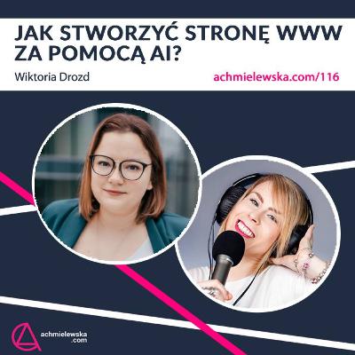 116 Strona www zrobiona przez AI - Wiktoria Drozd