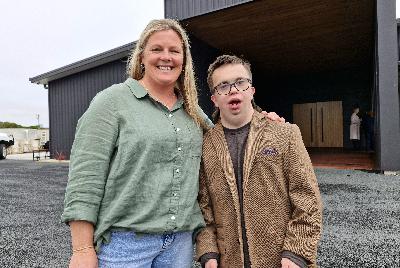 Griffin finds confidence and purpose caring for a farm garden
