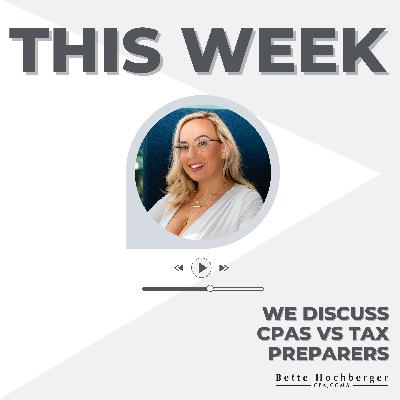 Do You Need a CPA or Just a Tax Preparer?