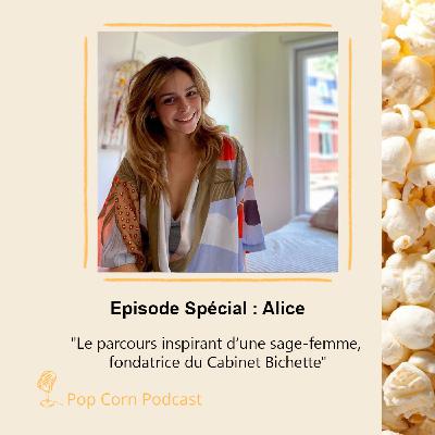 Episode spécial à la soirée "Entre nous" avec Alice - Sage femme et fondatrice du Cabinet Bichette