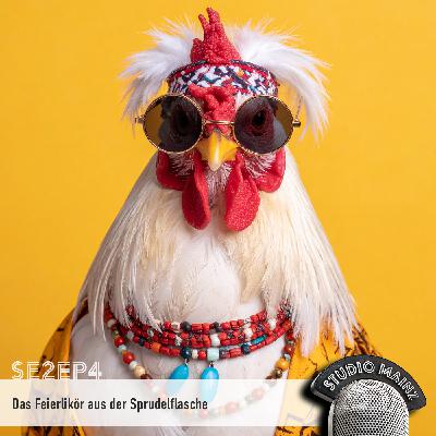 Das Feierlikör aus der Sprudelflasche