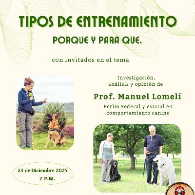 Civismo Canino_ Tipos De Entrenamiento Porque y Para Que