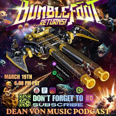 S11|E113 RON 'BUMBLEFOOT' THAL - PREMIER' INTERVIEW MARCH 19TH 2026 ‪@6PM‬ PST TONIGHT