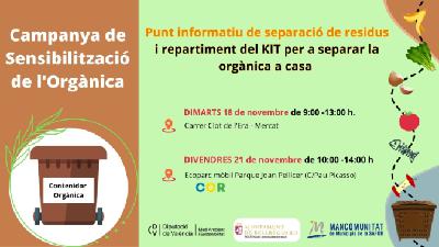 Bellreguard nos enseña cuáles son los restos que se depositan en el contenedor marrón