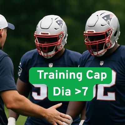 Drake Maye se recupera en el 7º dia de training camp Drake Maye se recupera en el 7º dia de training camp