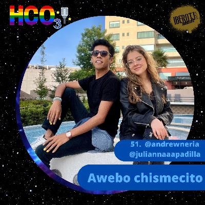 52. Andrés Robinson y Juliaa Padilla, Awebo chismecito 52. Andrés Robinson y Juliaa Padilla, Awebo chismecito