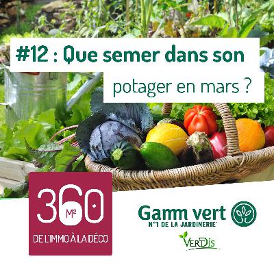 Que semer dans son potager en Mars ?